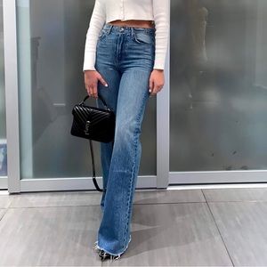 GRLFRND Denim wide leg jeans